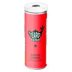 Teapot - Cbg + Rosin Infused Raspberry Black Tea - 355Ml