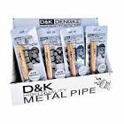D&K - Classic Straight Barrel Metal Pipe w/ screens