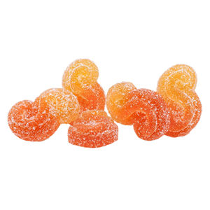 Sourz By Spinach - Peach Orange 1:1 Sourz Gummies - 25G