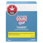 Sourz By Spinach - Fully Blasted Blue Raspberry Watermelon Gummies - 25G
